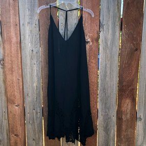 Free People cotton tunic top / mini dress / cover up / XS